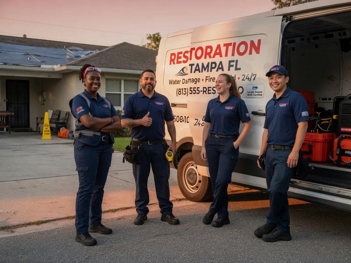 Water Damage Restoration company in Fairfield, IA