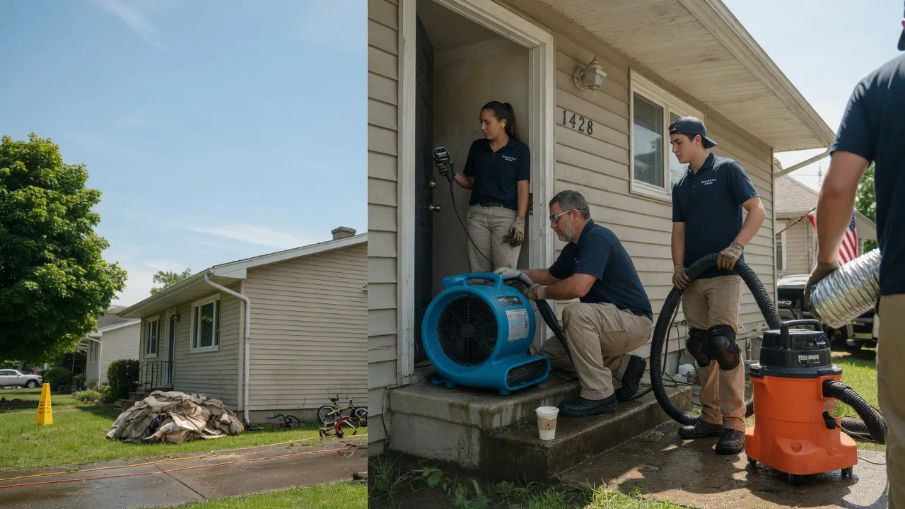 Water Damage Restoration in Fairfield, IA near me